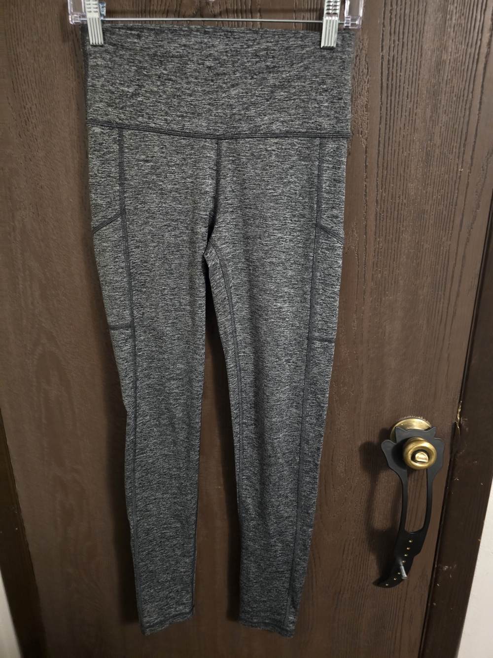 aerie Heathered Charcoal Gray Active Tee